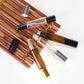 Lot de 4 vaporisateurs à bille pour huiles essentielles de 10 ml, flacon à double tête