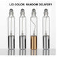 Lot de 4 vaporisateurs à bille pour huiles essentielles de 10 ml, flacon à double tête