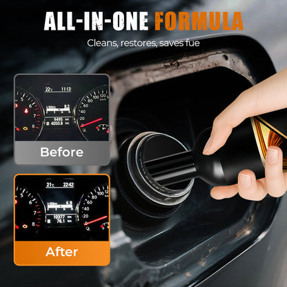 🚗Nettoyant Système Carburant & Catalyseur🔧Élimine les Dépôts et Réduit la Consommation, Compatible Essence/Diesel🚗
