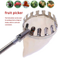 📢📢50 % DE RÉDUCTION !! ⏰Tête de cueille-fruits avec panier – Conception durable, fixation facile et parfaite pour atteindre les branches hautes sans échelle 🌳