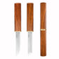 Ensemble de Couteaux Doubles 2 en 1 avec Manche en Bois