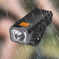 Phare de vélo à LED rechargeable et imperméable avec clip