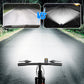 Phare de vélo à LED rechargeable et imperméable avec clip