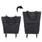 Chariot de courses pliable 2‑en‑1