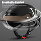 🛡️Casque Moto Léger Anti-Choc - Ventilation Optimisée et Visière Antibrume, Certifié CE 🏍️