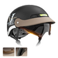 🛡️Casque Moto Léger Anti-Choc - Ventilation Optimisée et Visière Antibrume, Certifié CE 🏍️