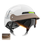 🛡️Casque Moto Léger Anti-Choc - Ventilation Optimisée et Visière Antibrume, Certifié CE 🏍️