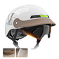 🛡️Casque Moto Léger Anti-Choc - Ventilation Optimisée et Visière Antibrume, Certifié CE 🏍️