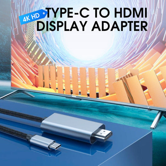 Adaptateur d'affichage 4K HD Type-C vers HDMI