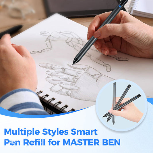 Recharge de stylo intelligent à styles multiples pour MASTER BEN