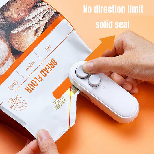 💥Mini scelleuse manuelle compacte pour la maison, machine portable de thermoscellage pour sacs de snacks et sachets plastiques