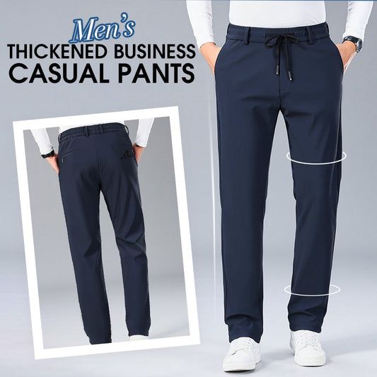 Pantalons décontractés épais pour hommes