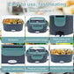🍱 50% DE RÉDUCTION ! ⚡ Ensemble Boîte à Lunch 2-en-1 – Acier Inoxydable & Plastique – 60W Double Tension & 1,5L for Repas Chauds