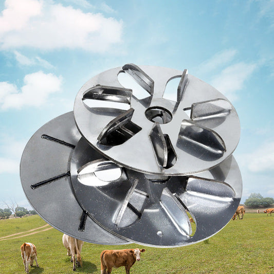 Disque grattoir pour éliminer les poils de porc, permettant un gain de temps