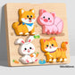 Puzzle 3D éducatif en bois