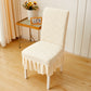 🌸 Housses de chaise en jacquard – Style bohème avec coussin intégré, protection anti-usure et antidérapante pour un renouveau instantané
