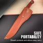 Couteau à désosser portable et tranchant avec étui