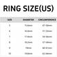 💍BAGUE ROTATIVE TITANE - Zircone Cristal & Design Anti-Stress, Ajustable et Léger, Cadeau Élégant pour Lui/Elle