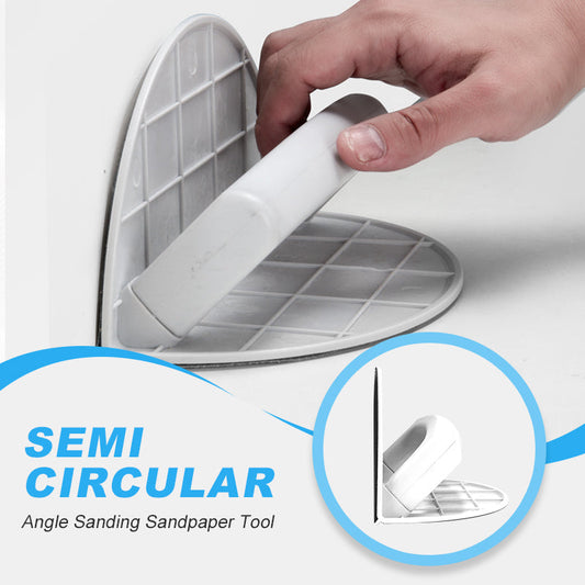Outil de ponçage multifonctionnel à angle semi-circulaire