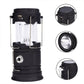 💐50% DE RÉDUCTION ! Lampe de camping rétractable à énergie solaire – Charge Solaire + USB, Étanche IP65, Lumière Multimode 🏕️☀️【Offre Limitée】