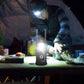 💐50% DE RÉDUCTION ! Lampe de camping rétractable à énergie solaire – Charge Solaire + USB, Étanche IP65, Lumière Multimode 🏕️☀️【Offre Limitée】