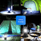 💐50% DE RÉDUCTION ! Lampe de camping rétractable à énergie solaire – Charge Solaire + USB, Étanche IP65, Lumière Multimode 🏕️☀️【Offre Limitée】