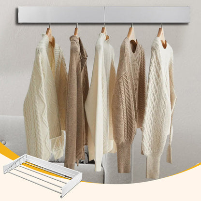 Séchoir à linge pliable mural