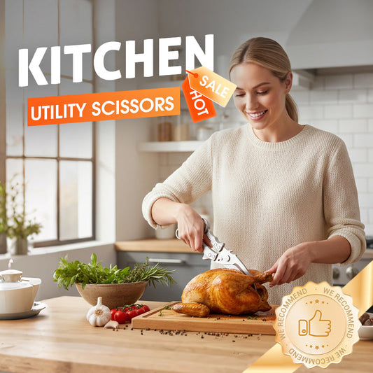 Ciseaux à os de volaille détachables pour la cuisine