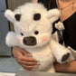 Adorable peluche vache Highland toute douce