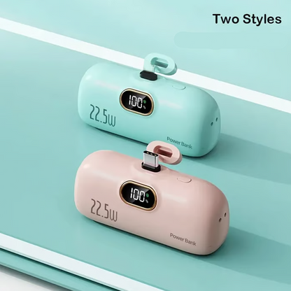 🔋✨ Mini batterie externe portable pour téléphone 5000 mAh