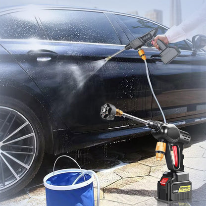 🎁 50% DE RÉDUCTION ! ⏰🚗 Nettoyeur Haute Pression Portable 30 BAR – Sans Fil, Polyvalent & Batterie Longue Durée 🔋💦