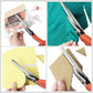 ✂️ 50 % DE RÉDUCTION ! 🧵 Ciseaux Multifonctions en Zigzag – Lames Dentelées Anti-Effilochage, Ressort Confortable – Coupez Tissu, Papier & Cuir 🌸