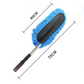 Brosse extensible à poils souples pour le lavage de voiture