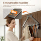 ⏳🔥 Offre limitée : -50 % ! 🚪✨ Porte-manteau de porte à 6 crochets sans perçage | Acier au carbone robuste, installation sans outils et gain de place