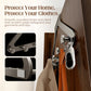 ⏳🔥 Offre limitée : -50 % ! 🚪✨ Porte-manteau de porte à 6 crochets sans perçage | Acier au carbone robuste, installation sans outils et gain de place