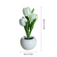 Lampe de Table LED Tulipe – Lampe de Nuit Fleur