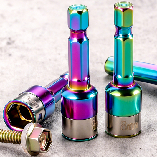 💥Douille à tige hexagonale de 8 mm en acier au chrome-vanadium