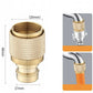 🚿 ACHETEZ 2, OFFERT 1 ! 🔧 Adaptateur de Tuyau d'Eau en Cuivre Haute Pression – Anti-Fuite, Résistant à la Corrosion & Raccord Universel 💧