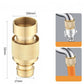 🚿 ACHETEZ 2, OFFERT 1 ! 🔧 Adaptateur de Tuyau d'Eau en Cuivre Haute Pression – Anti-Fuite, Résistant à la Corrosion & Raccord Universel 💧