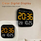 ⏰Design Épuré pour Intérieur Moderne | Réveil Digital avec Calendrier | Idéal pour Bureau