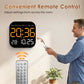 ⏰Design Épuré pour Intérieur Moderne | Réveil Digital avec Calendrier | Idéal pour Bureau