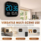 ⏰Design Épuré pour Intérieur Moderne | Réveil Digital avec Calendrier | Idéal pour Bureau