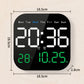⏰Design Épuré pour Intérieur Moderne | Réveil Digital avec Calendrier | Idéal pour Bureau