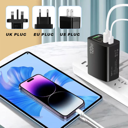 Chargeur rapide de 120 W à 5 port