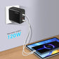 Chargeur rapide de 120 W à 5 port
