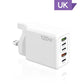 Chargeur rapide de 120 W à 5 port