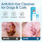 🐶 52% DE RÉDUCTION ! 🌿 Solution Nettoyante Auriculaire pour Chiens et Chats – Soulage les Démangeaisons, Nettoie en Douceur – Extraits de Plantes Naturelles & Formule Douce – Idéale pour les Oreilles Sensibles 🐱✨