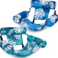 💺🌴Chaise Flottante à Feuilles Tropicales – Élégante et Confortable sur l’Eau