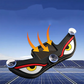 🌟Feu d'avertissement LED « Œil du diable » à énergie solaire pour voiture : brillez avec style