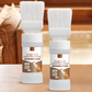 🖌️ PROMO LIMITÉE 50% DE RÉDUCTION ! ✨ Pinceau 2-en-1 Bois – 6 Couleurs, À Base d'Eau 🏡